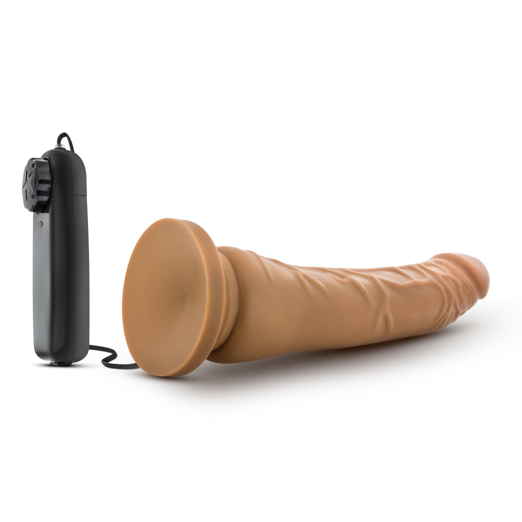 Dr. Skin 8.5 Inch Vibrating Realistic Cock (Vanilla) – Slim Vibrator With Suction Cup > Vibrators > Realistic Vibrators - Tophatter Daily Deals