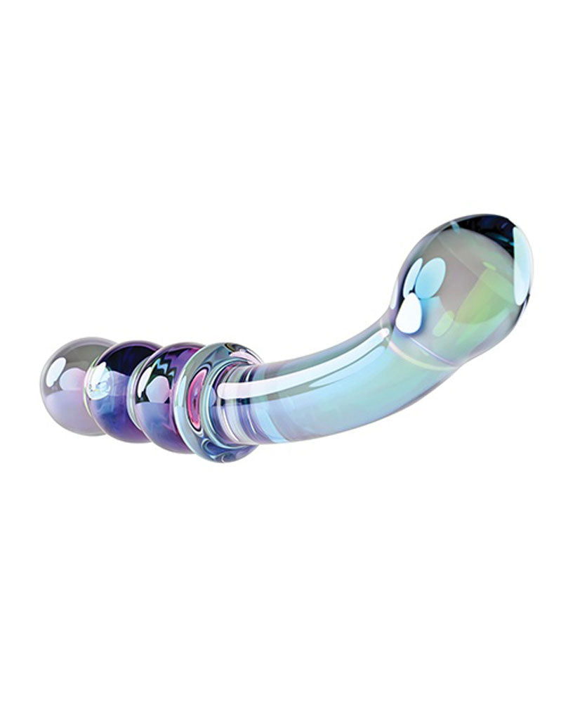 Gender X Lustrous Galaxy Wand – 18.5 cm Double-Ended Glass Massager > Glass > Dildos - Tophatter Daily Deals