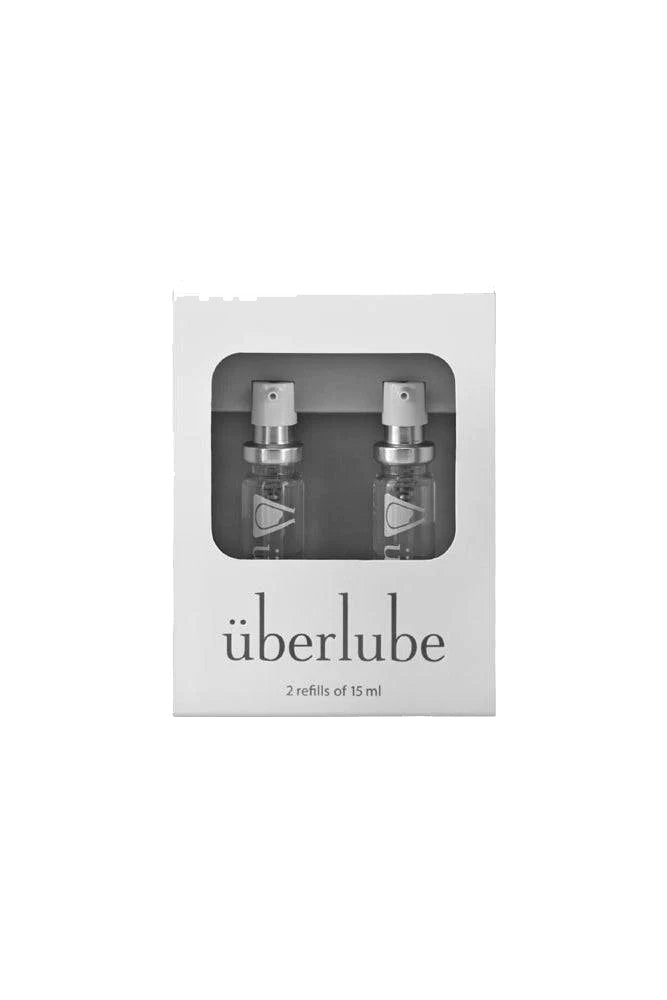 Uberlube - Premium Silicone Lubricant Good-To-Go Traveler REFILL - 2 x 15ml refills Liquid - Tophatter Daily Deals