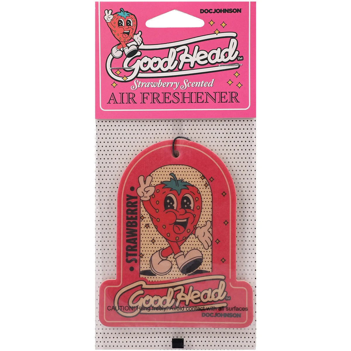 Goodhead Strawberry Scented Air Freshener – Hanging Air Freshener > Novelties > Air Fresheners - Tophatter Daily Deals