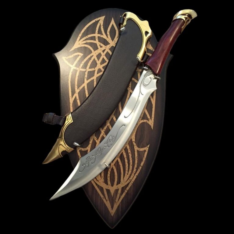 Lord Of The Rings - Officially Licensed United Cutlery Angrist, Elven Knife Of Strider Knife - Tophatter Daily Deals