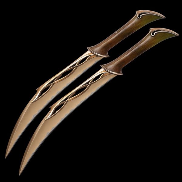 The Hobbit: Desolation Of Smaug - United Cutlery Officially Licensed Knives Of Tauriel Knife - Tophatter Daily Deals