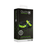 Ouch! Glow in the Dark Bonded Leather Handcuffs - Tophatter Daily Deals