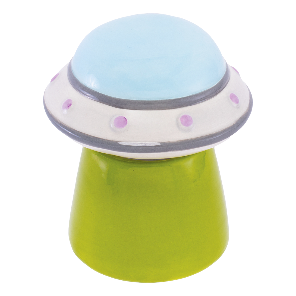 UFO Cow Ceramic Stash Jar Stash Jars - Tophatter Daily Deals