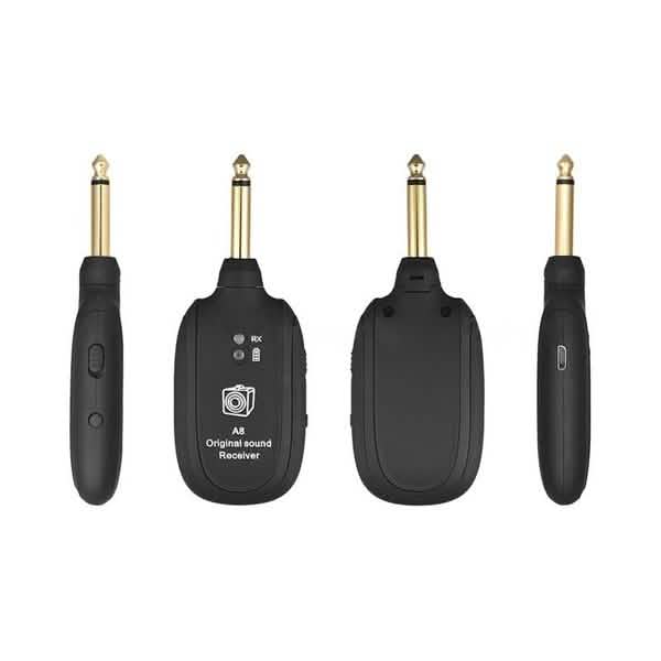 UHF Guitar Wireless System Transmitter Receiver Audio Accessories - Tophatter Daily Deals