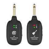 UHF Guitar Wireless System Transmitter Receiver Audio Accessories - Tophatter Daily Deals