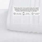 Luxury Combed Cotton Bath Towel Set - Karina Collection Bath - Tophatter Daily Deals
