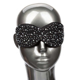 Radiance Blackout Eye Mask with Black Rhinestones and Plush Lining > Bondage Gear > Masks - Tophatter Daily Deals