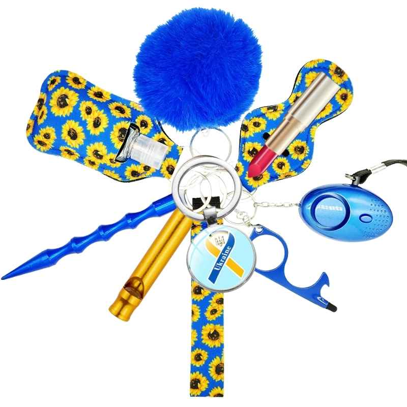 Fight Fobs® Ukraine Support Self Defense Key Chain Self-Defense Keychains - Tophatter Daily Deals