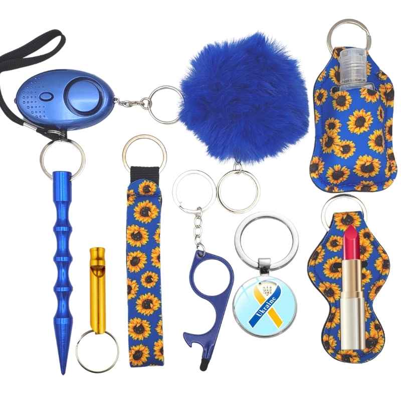 Fight Fobs® Ukraine Support Self Defense Key Chain Self-Defense Keychains - Tophatter Daily Deals