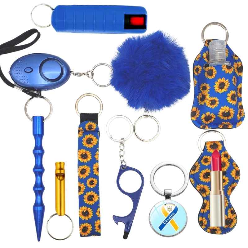 Fight Fobs® Ukraine Support Self Defense Key Chain Self-Defense Keychains - Tophatter Daily Deals