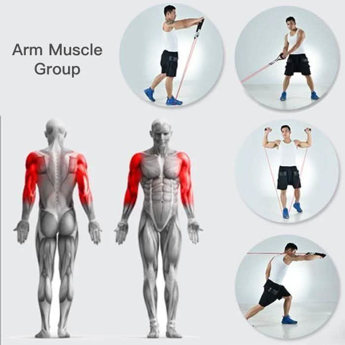 Ultimate Home Workout Set Fitness & Exercise - Tophatter Daily Deals