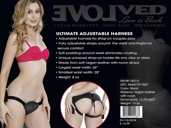 Evolved Ultimate Adjustable Harness Harnesses - Tophatter Daily Deals