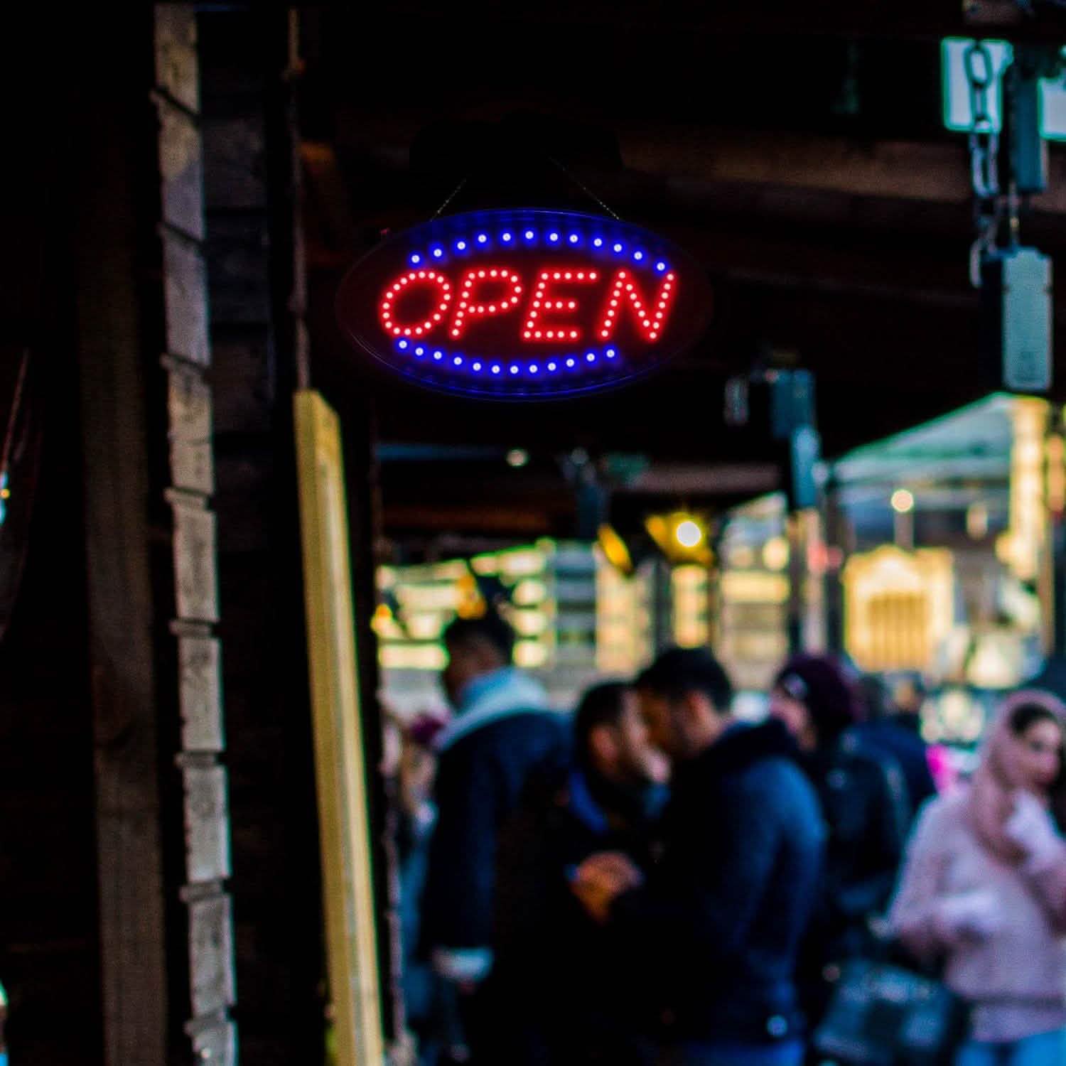 Ultra Bright LED Neon Open Sign School, Office & Art Supplies - Tophatter Daily Deals