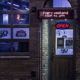 Ultra Bright LED Neon Open Sign School, Office & Art Supplies - Tophatter Daily Deals