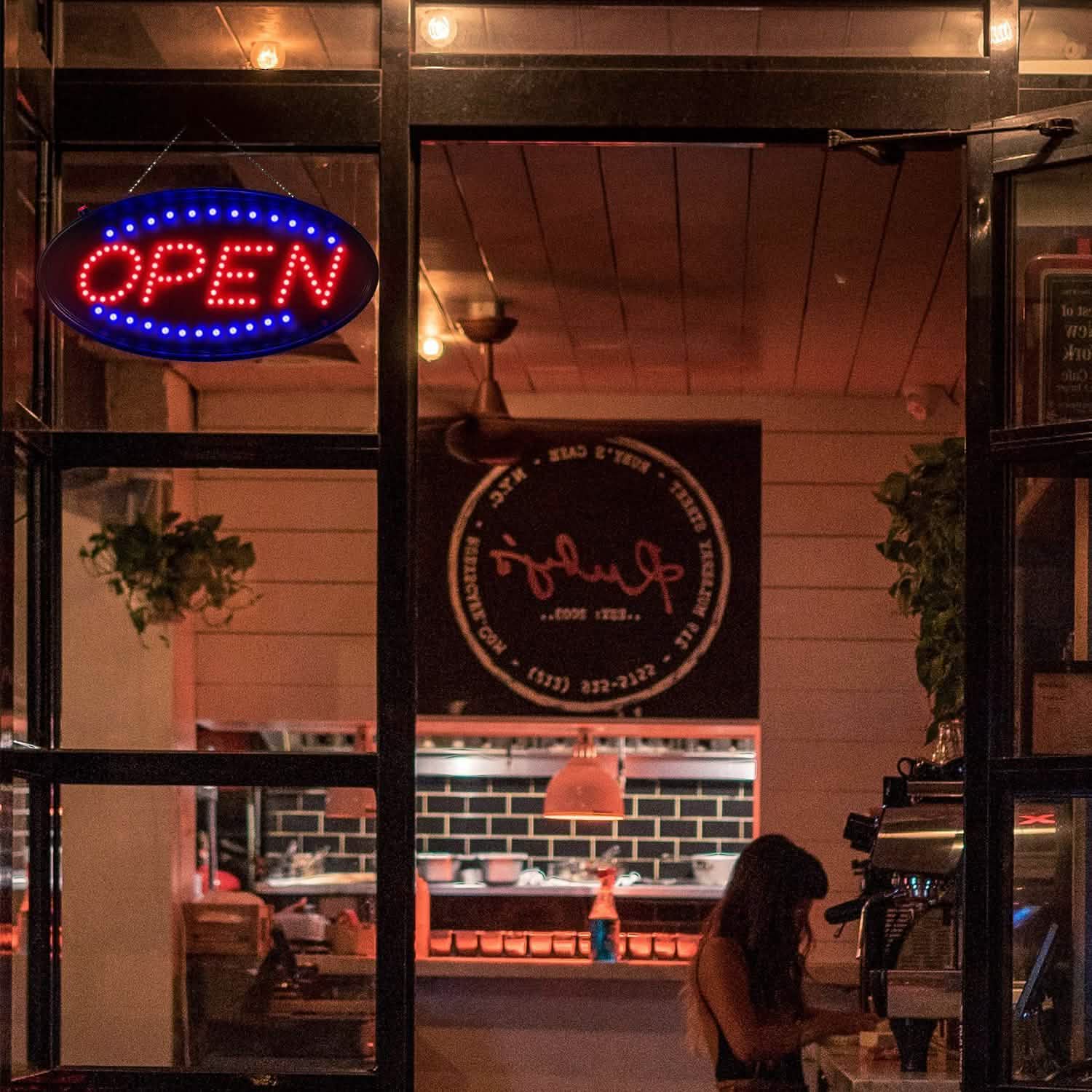 Ultra Bright LED Neon Open Sign School, Office & Art Supplies - Tophatter Daily Deals