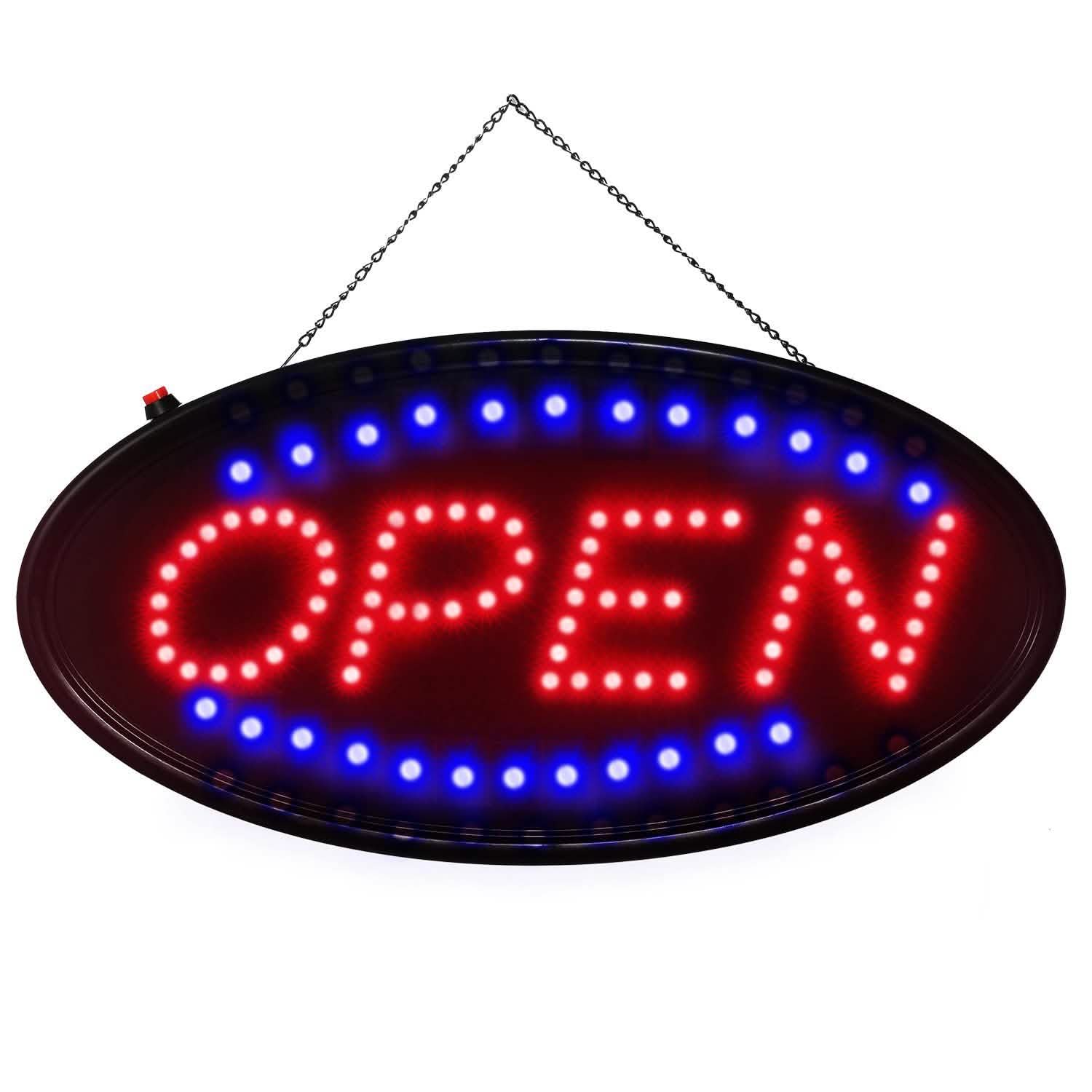 Ultra Bright LED Neon Open Sign School, Office & Art Supplies - Tophatter Daily Deals