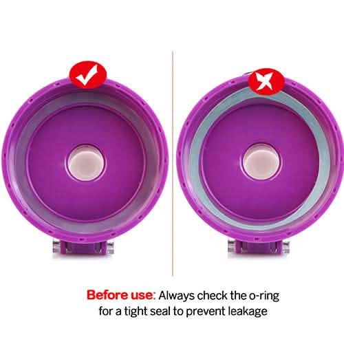 Ultra Portable Fruit Infusing Water Bottle 32oz Wine & Dining - Tophatter Daily Deals