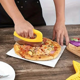 Ultra-Sharp Stainless Steel Pizza Cutter With Rocker Arm Kitchen Tools & Gadgets - Tophatter Daily Deals