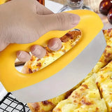 Ultra-Sharp Stainless Steel Pizza Cutter With Rocker Arm Kitchen Tools & Gadgets - Tophatter Daily Deals