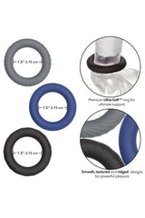 Cal Exotics - Link Up - Ultra-Soft Extreme Cock Ring Set Sex Toy - Tophatter Daily Deals