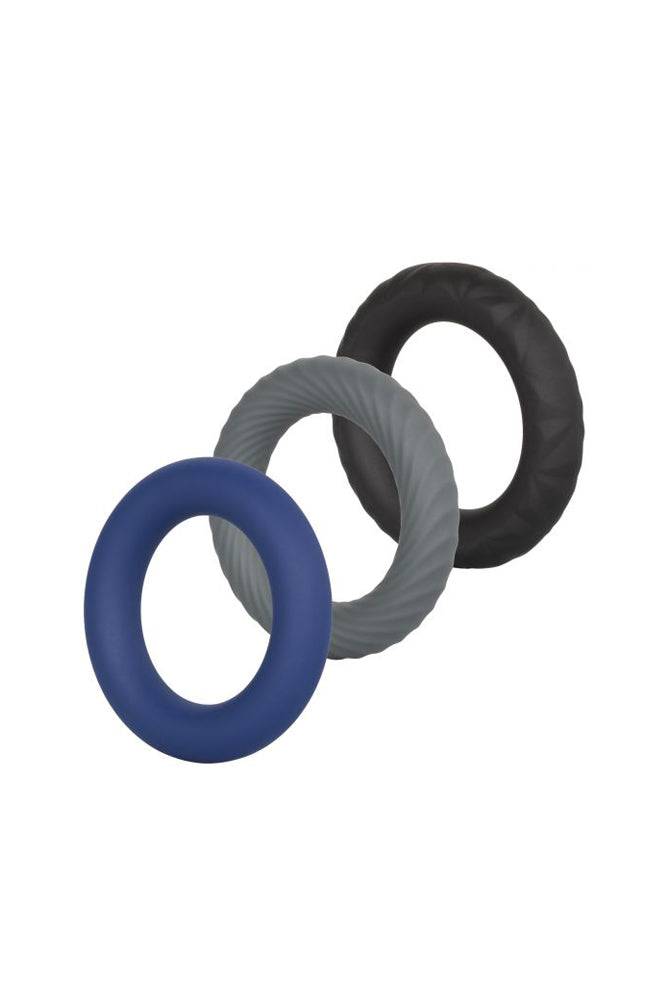Cal Exotics - Link Up - Ultra-Soft Extreme Cock Ring Set Sex Toy - Tophatter Daily Deals