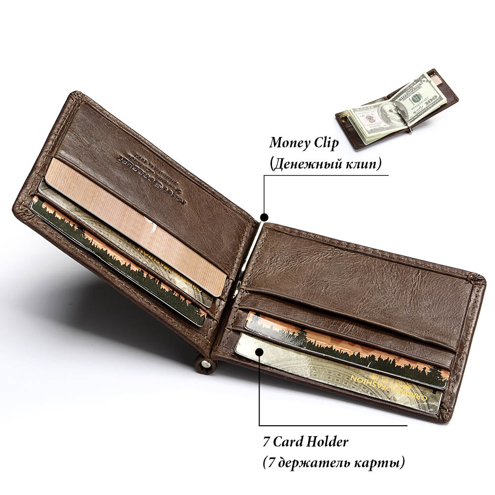 Ultra-thin Men's Money Clip Wallet Wallets - Tophatter Daily Deals