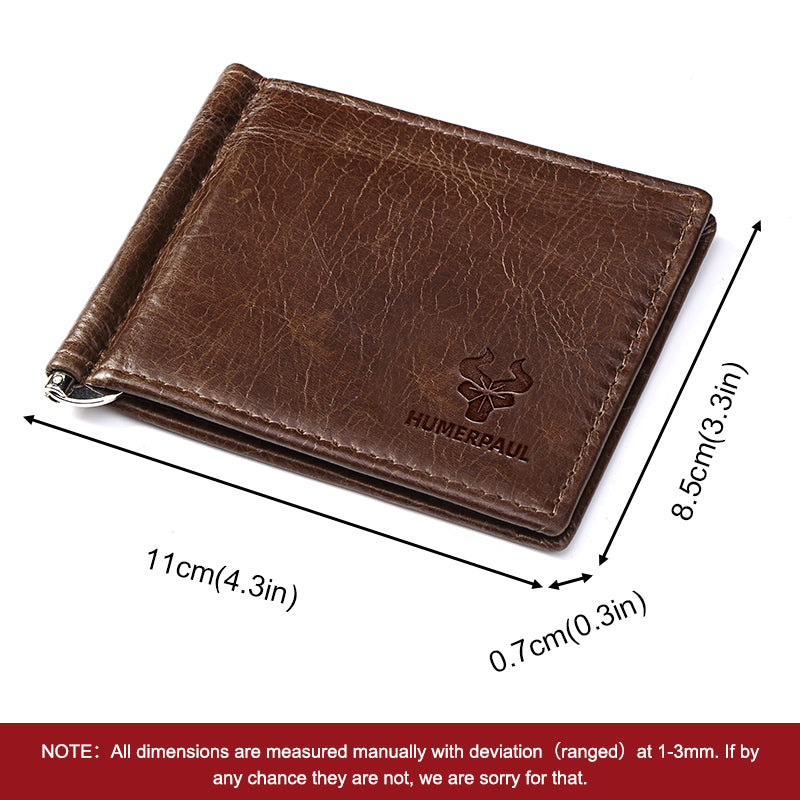 Ultra-thin Men's Money Clip Wallet Wallets - Tophatter Daily Deals