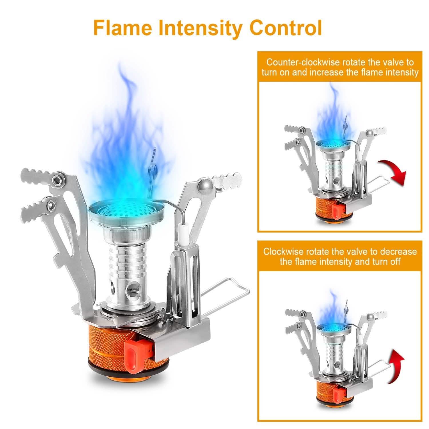 Ultralight Portable Camping Stoves Outdoor Recreation - Tophatter Daily Deals