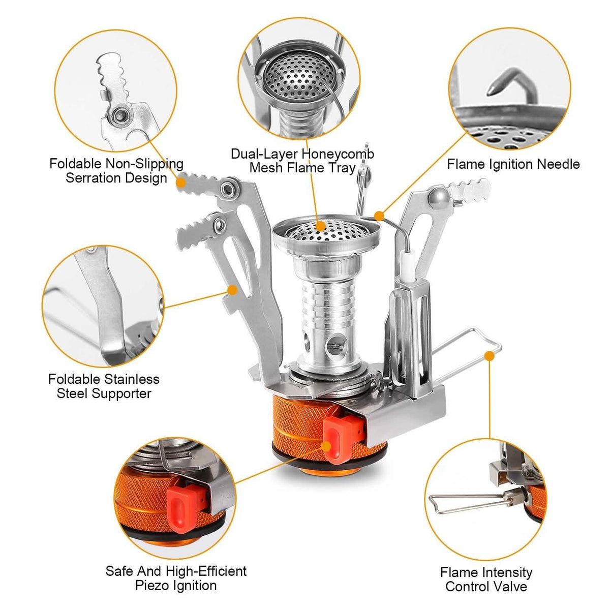 Ultralight Portable Camping Stoves Outdoor Recreation - Tophatter Daily Deals