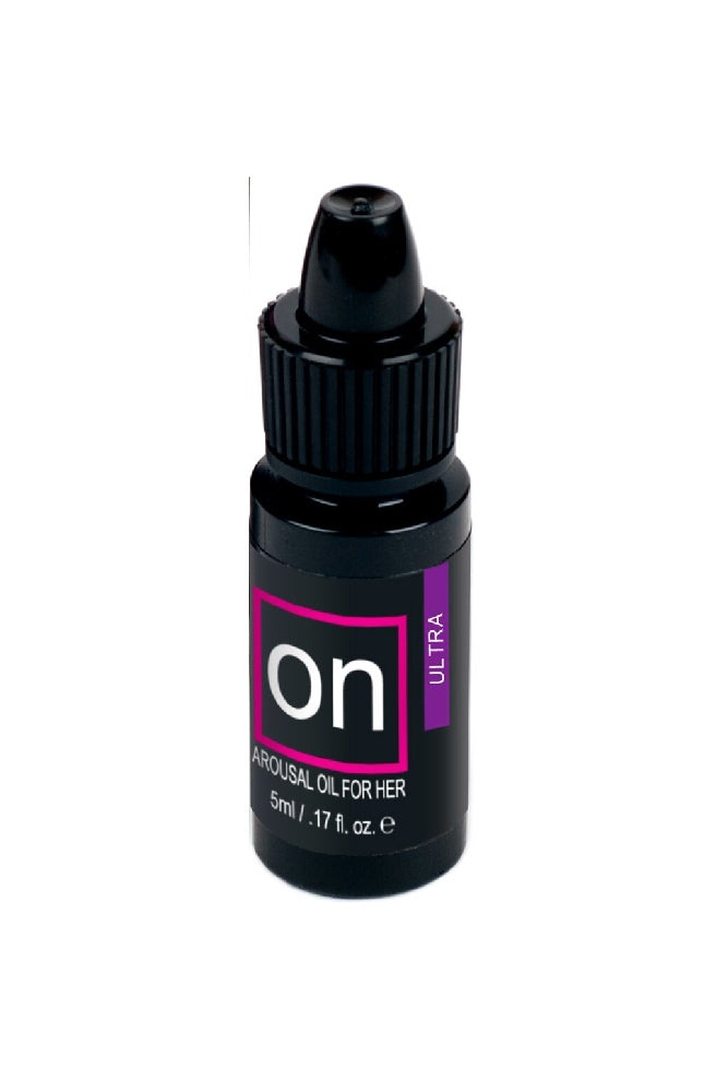 ON by Sensuva - Ultra Natural Arousal Oil For Her - 5ml Liquid - Tophatter Daily Deals