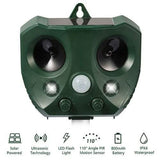 Ultrasonic Animal Repeller Solar Pest Control - Tophatter Daily Deals
