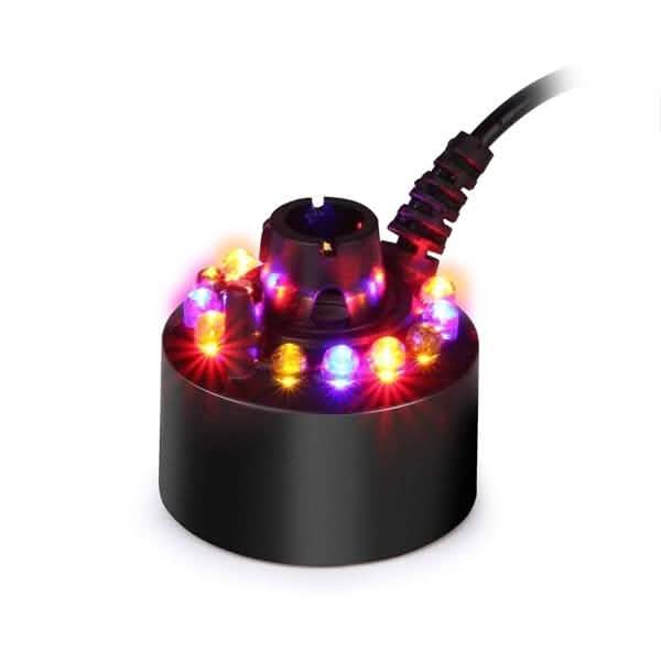 Ultrasonic Humidifier Mist Maker Fogger with 12 LED Garden & Patio - Tophatter Daily Deals