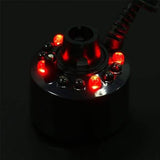 Ultrasonic Humidifier Mist Maker Fogger with 12 LED Garden & Patio - Tophatter Daily Deals