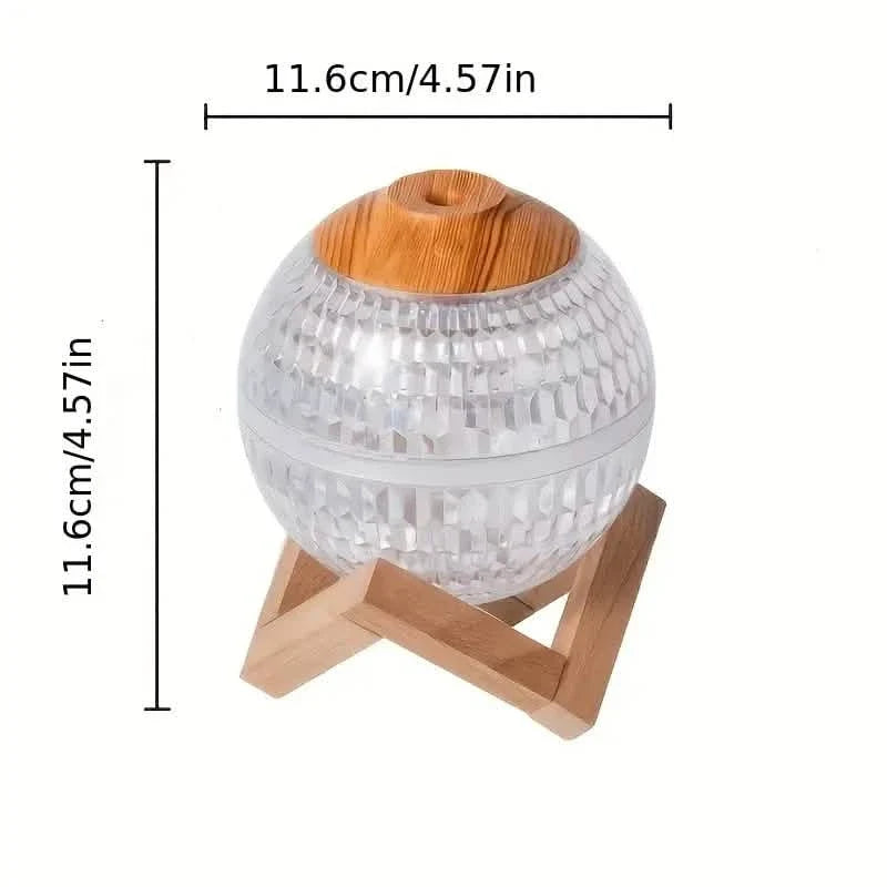 Ultrasonic Moon Night Light Humidifier Dimmable USB Humidificador Mist Maker Health & Wellness - Tophatter Daily Deals