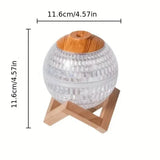 Ultrasonic Moon Night Light Humidifier Dimmable USB Humidificador Mist Maker Health & Wellness - Tophatter Daily Deals