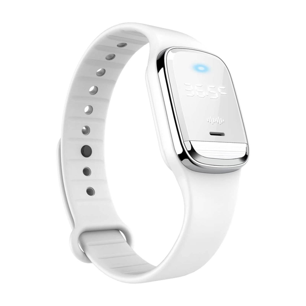 Ultrasonic Mosquito Repellent Watch White Pest Control - Tophatter Daily Deals