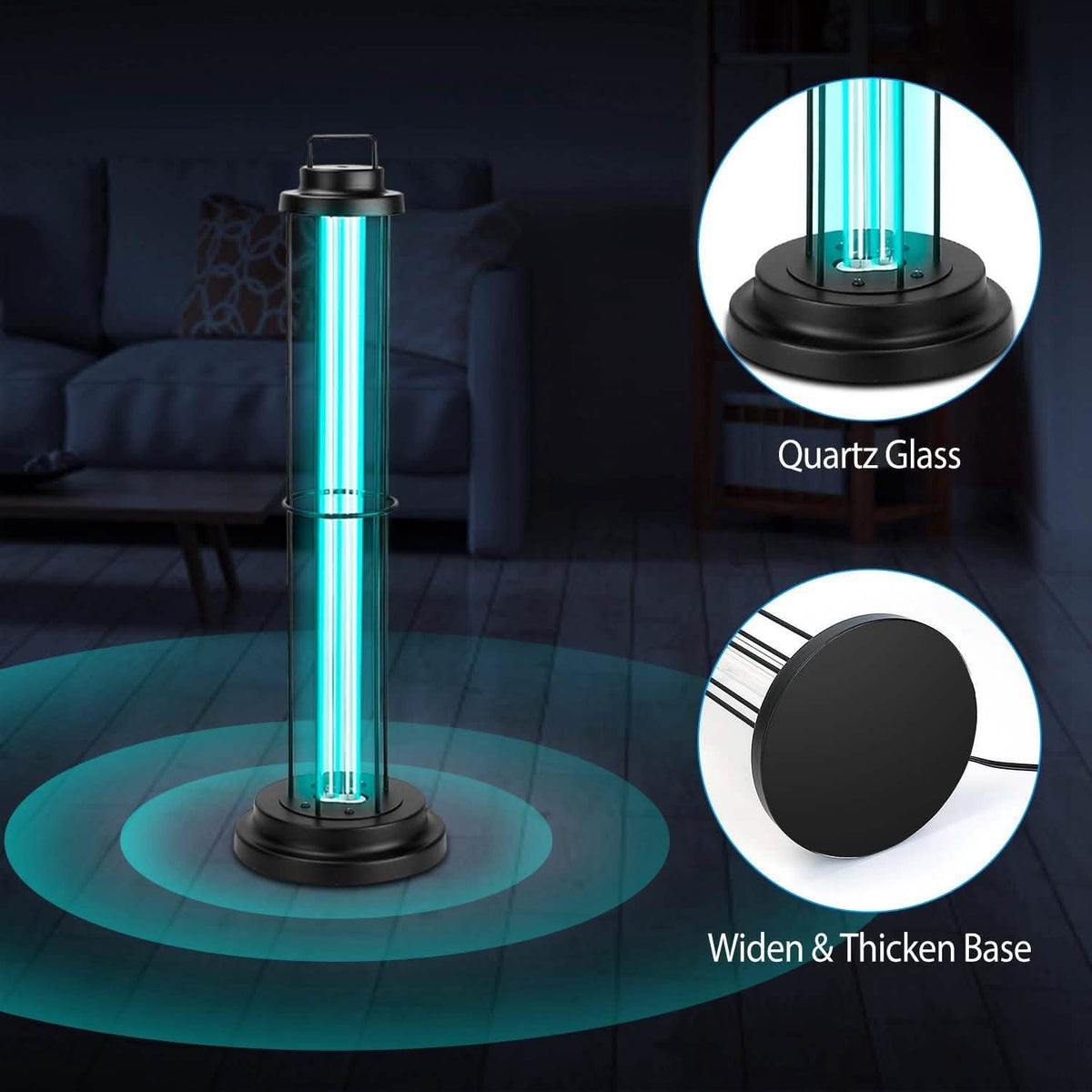 Ultraviolet Disinfection Sterilizer Tube Light Health & Wellness - Tophatter Daily Deals