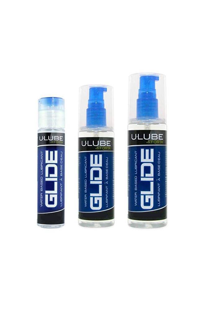 Forta - U-Lube - Glide - Water Based Gel Lubricant - Various Sizing Liquid - Tophatter Daily Deals