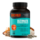 Organic Mushroom Complex Supplement Capsules Health & Wellness - Tophatter Daily Deals