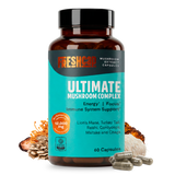 Organic Mushroom Complex Supplement Capsules Health & Wellness - Tophatter Daily Deals