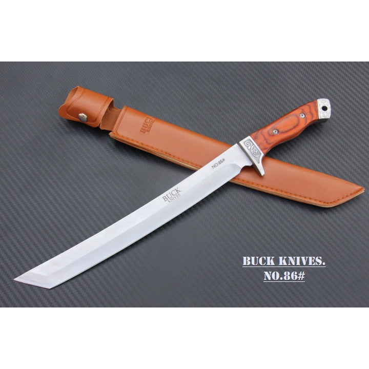 UNBRANDED BUCK 86 KNIFE LARGE - Tophatter's Army Deals KNIVES - Tophatter Daily Deals