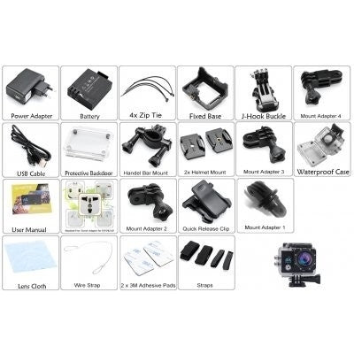 UNBRANDED HD ACTION CAMERA - Tophatter's Army Deals GADGETS - Tophatter Daily Deals
