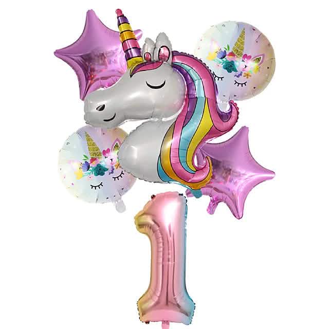 Unicorn Balloons for Birthday Decorations 1 School, Office & Art Supplies - Tophatter Daily Deals