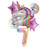 Unicorn Balloons for Birthday Decorations 7 School, Office & Art Supplies - Tophatter Daily Deals