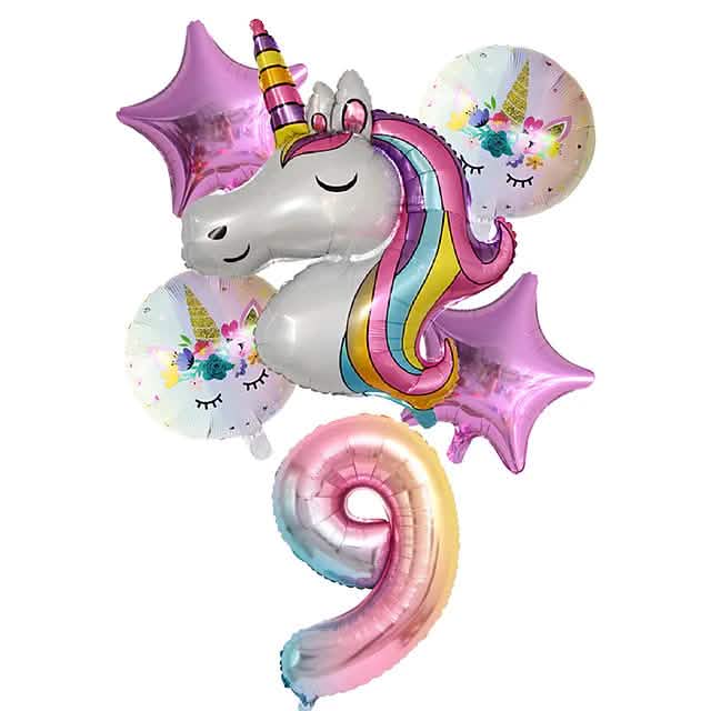 Unicorn Balloons for Birthday Decorations 9 School, Office & Art Supplies - Tophatter Daily Deals