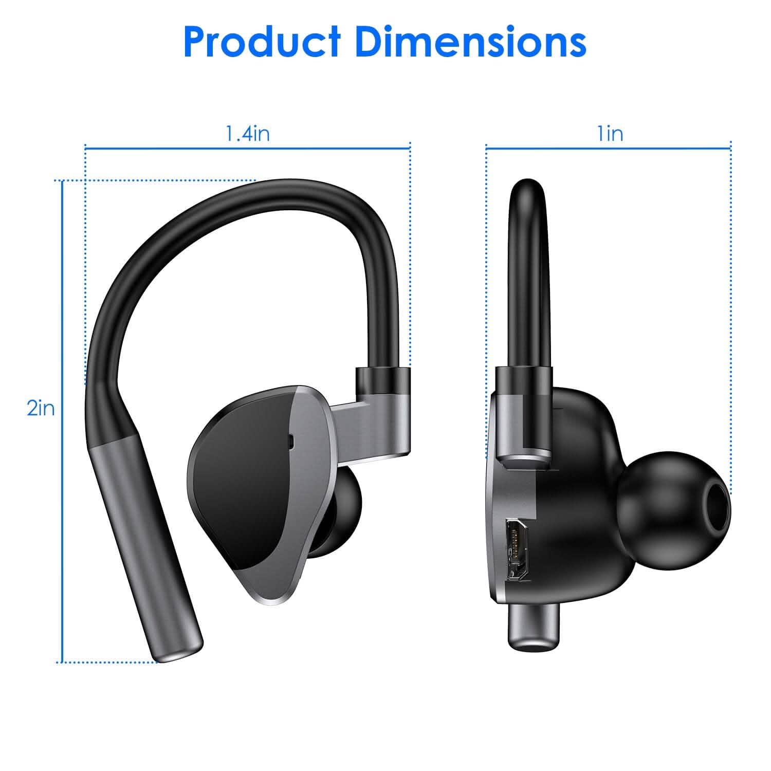 Unilateral Wireless Earpiece Mobile Accessories - Tophatter Daily Deals