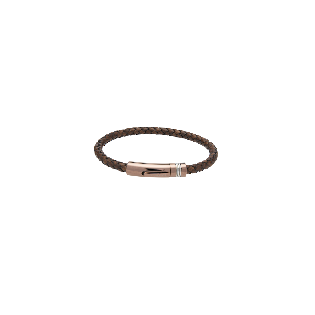 Unique Leather Bracelets Anti.DarkBrown Leatherbrac. Jewllery - Tophatter Daily Deals
