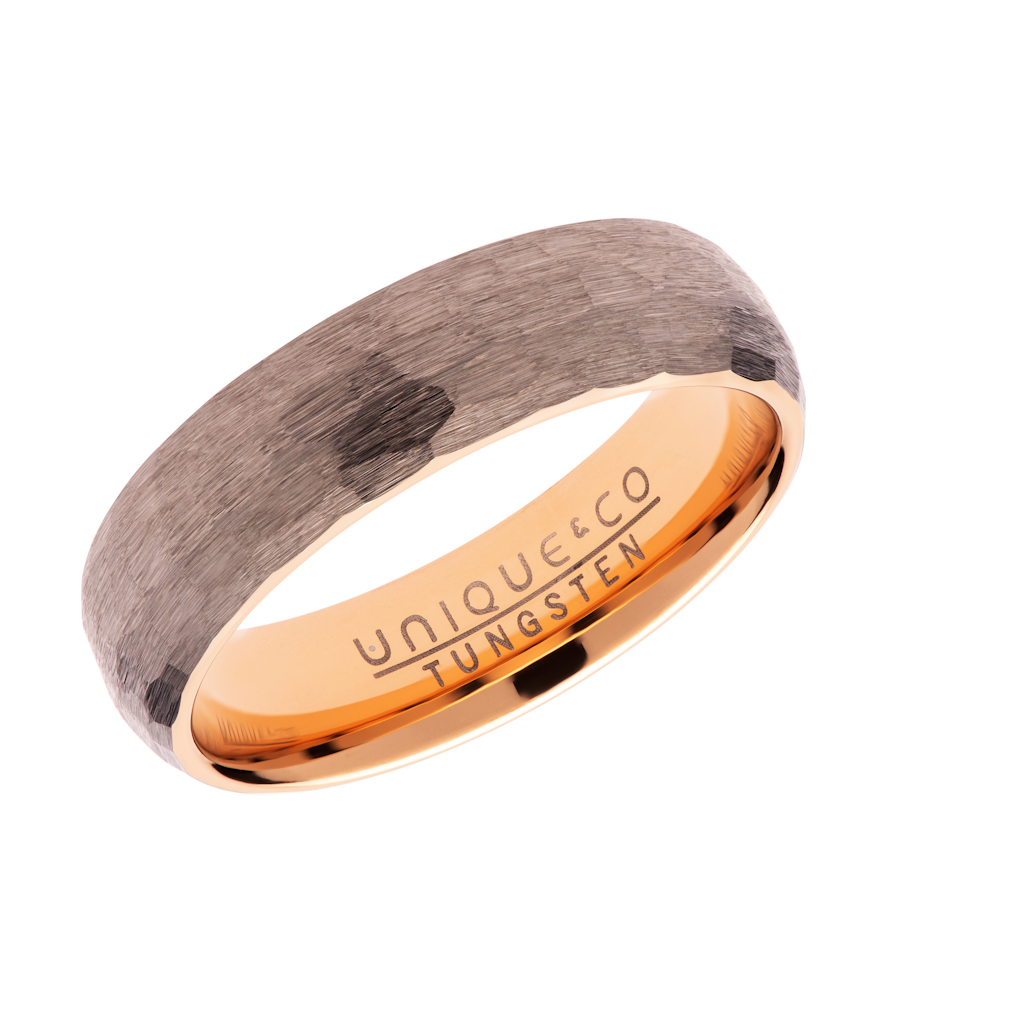 Unique Tungsten Carbide Ring Men Gift - Tophatter Daily Deals