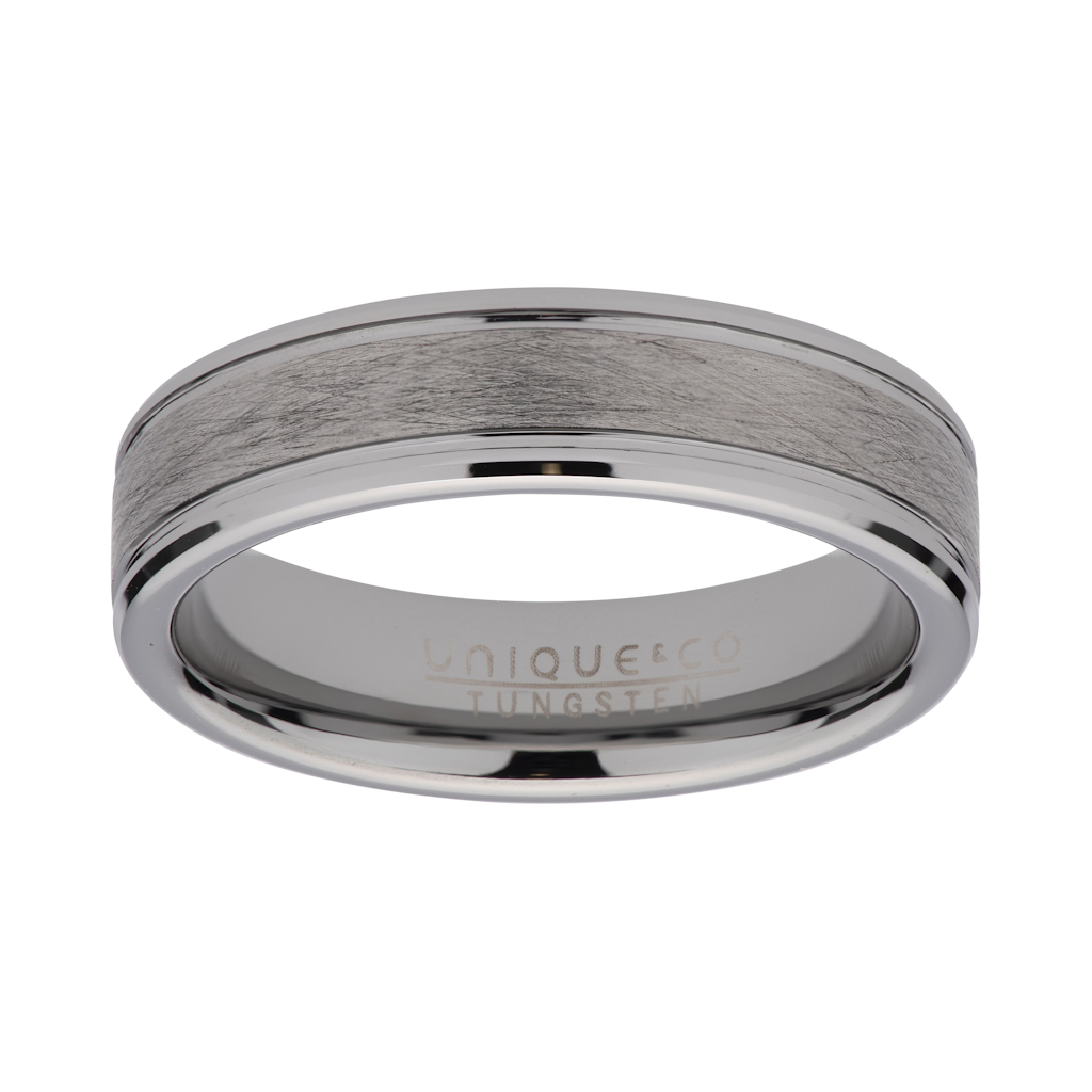 Unique Tungsten Carbide Ring Men Gift - Tophatter Daily Deals